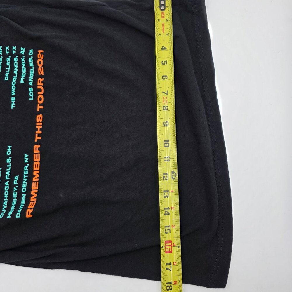 Jonas Brothers Remember This Tour 2021 Graphic Band Tee Bella Canvas Black M - Picture 4 of 12